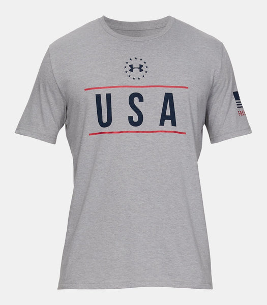 UA Freedom USA Chest T-Shirt Under Armour