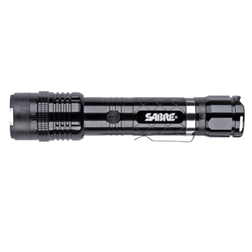 Tactical Stun Gun W/ LED Flashlight Sabre