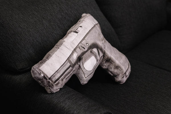 Automatic Handgun Pillow Caliber Gourmet