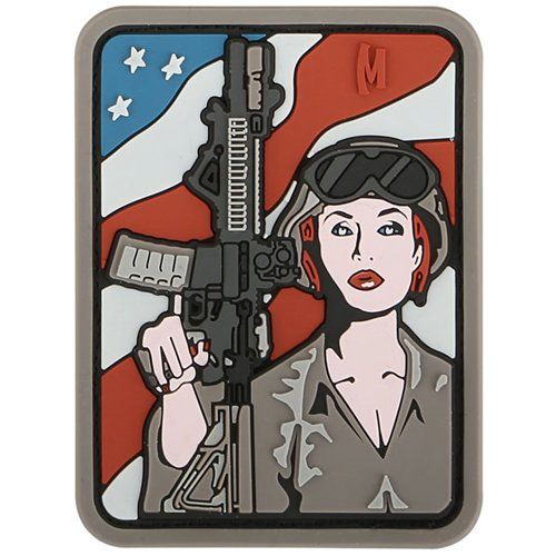 Soldier Girl Morale Patch Maxpedition
