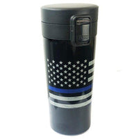 Tumbler - Thin Blue Line American Flag Thin Blue Line