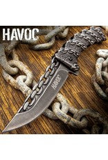 Havoc Chain Link Assisted Opening Pocket Knife