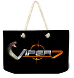 Viper logo- Weekender Tote Bag