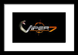 Viper logo - Framed Print