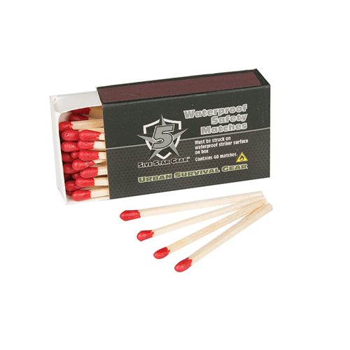 Waterproof Matches 5ive Star Gear